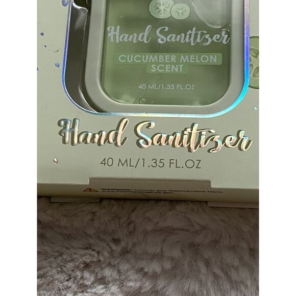 Sour Lemon Scented Hand Sanitizer Spray 1.35  Fl Oz Cucumber Melon Scent NEW - Picture 4 of 11